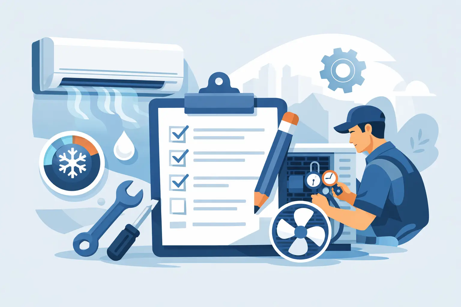 Air Conditioning Maintenance Checklist