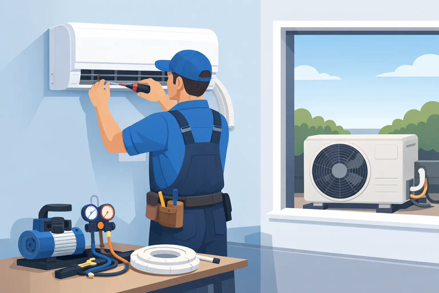 What Split System Installation Involves