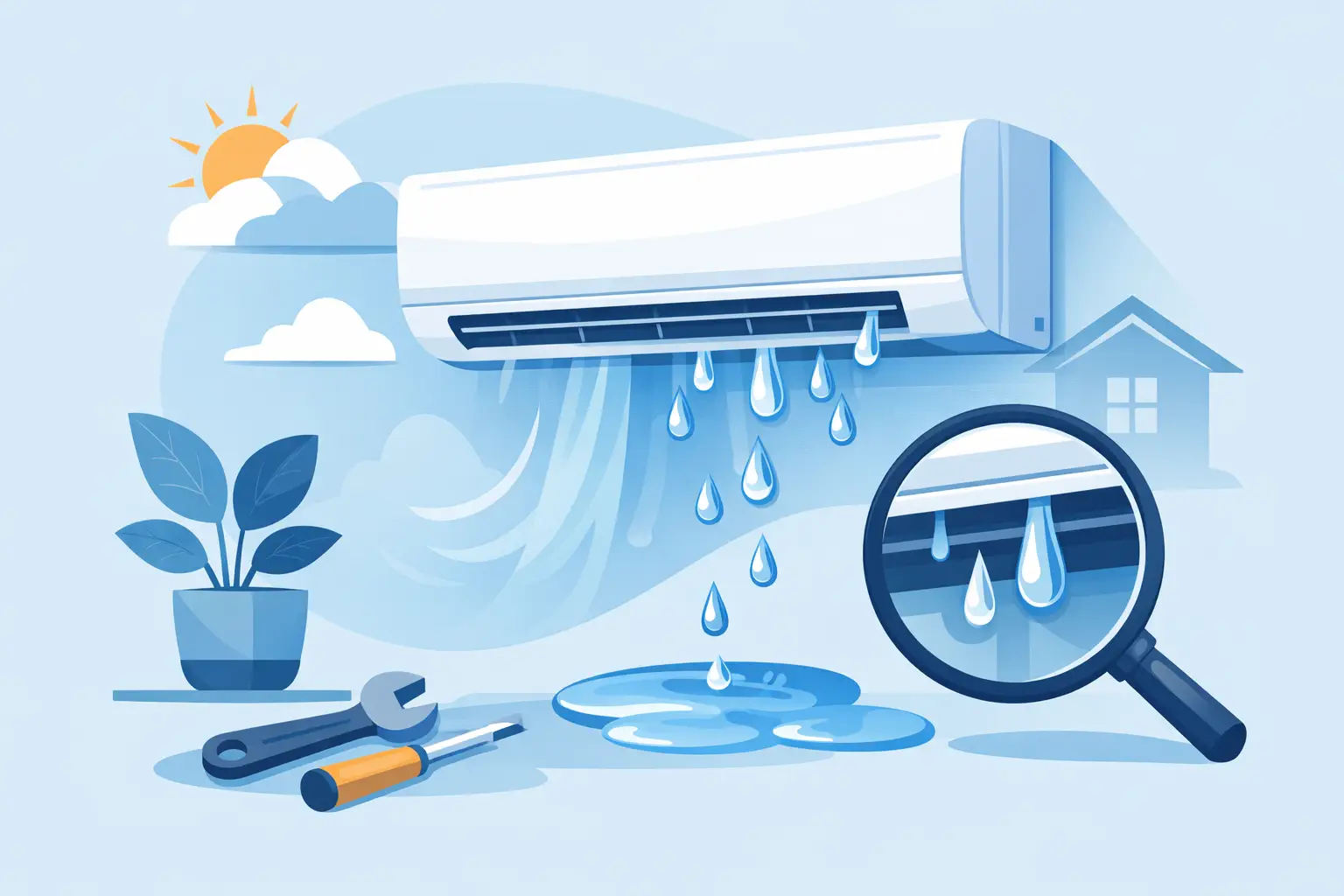 Why Is My Air Conditioner Leaking Water?