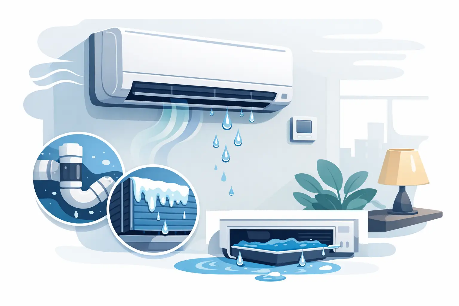 Why Is My AC Leaking? Common Causes