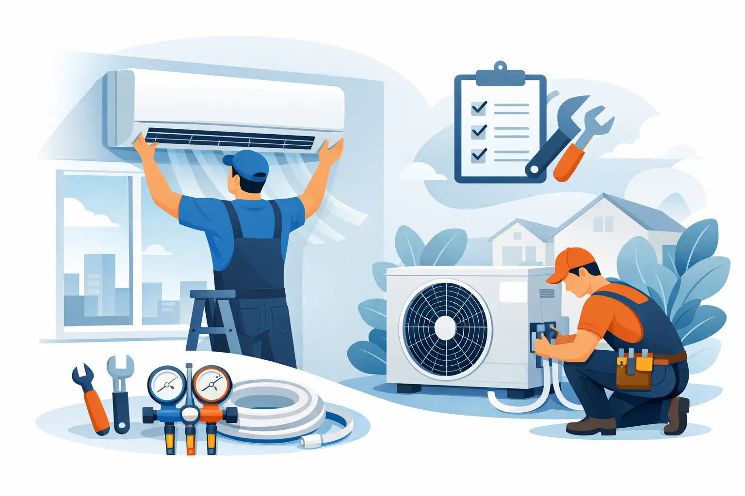 Air Conditioner Installation Process Guide