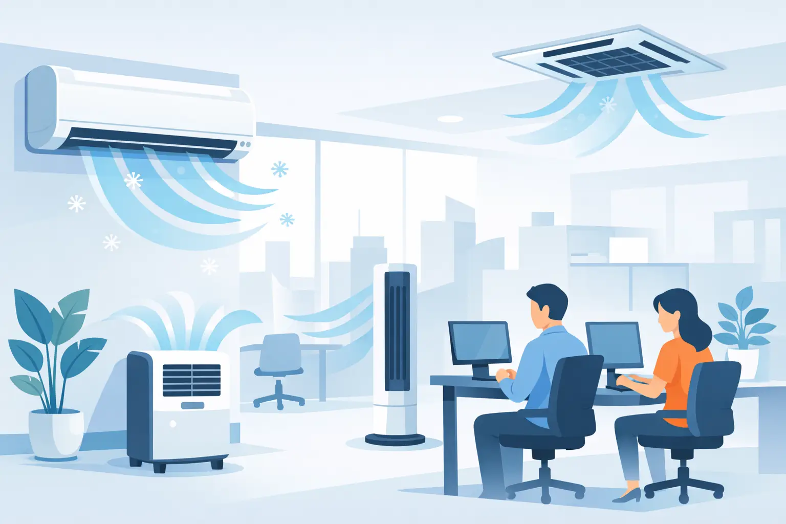 Best Cooling Systems for Offices