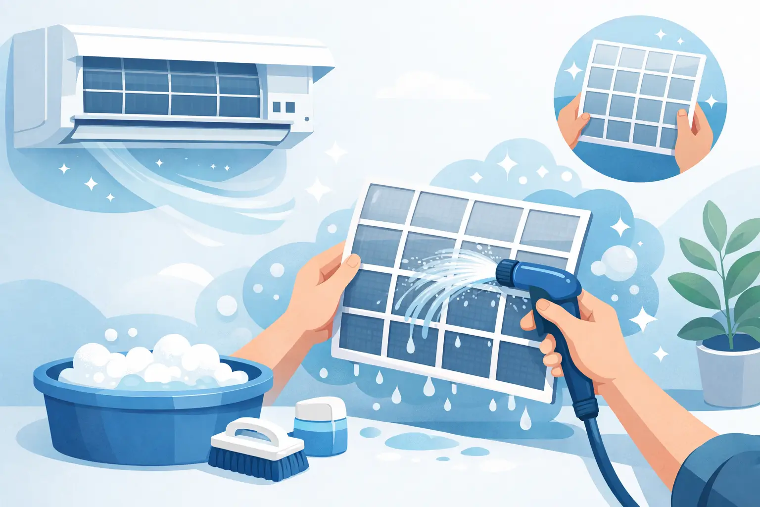 How to Clean Aircon Filters the Right Way