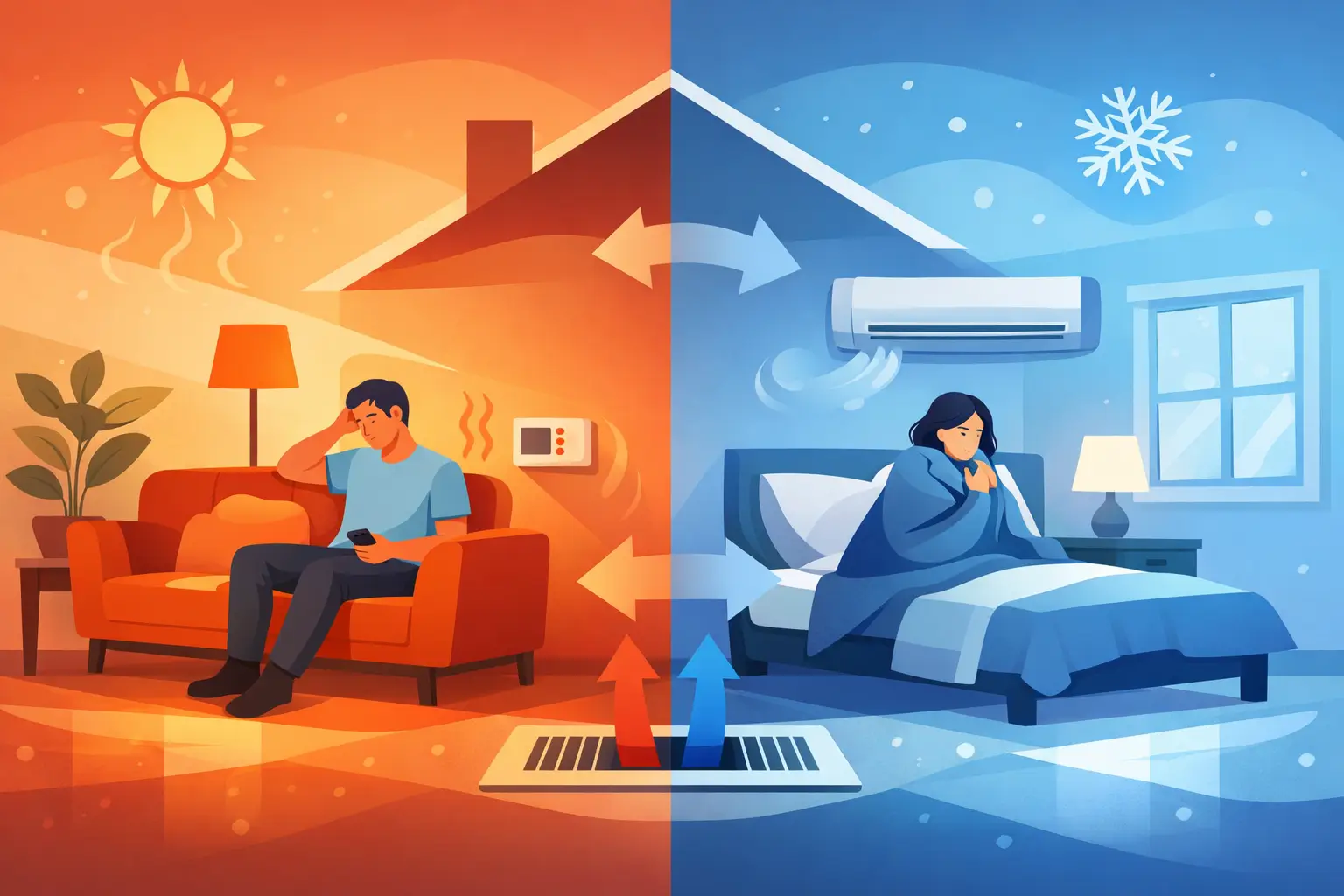 How to Fix Hot and Cold Spots at Home