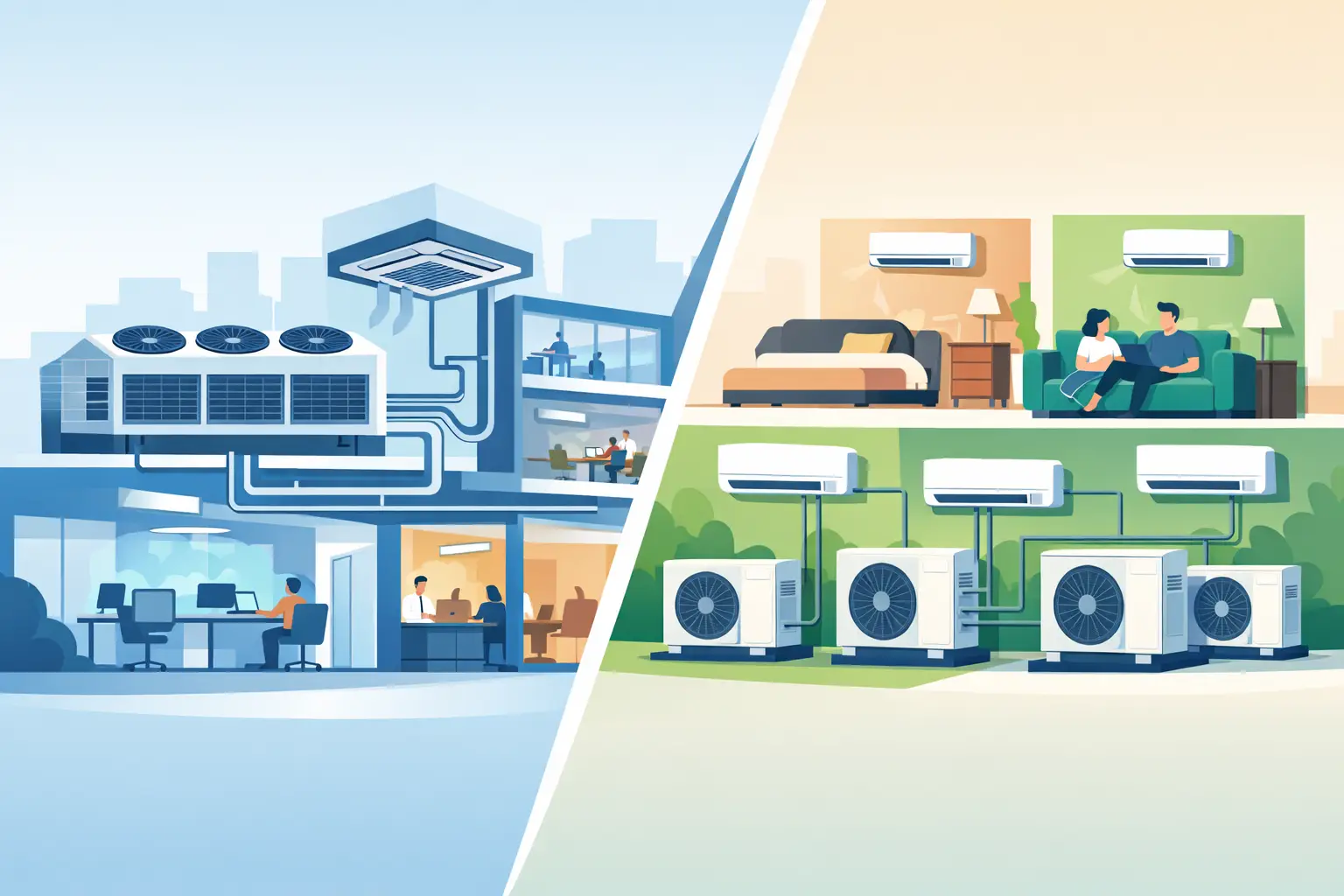 VRF vs Multi Split: Which Fits Best?