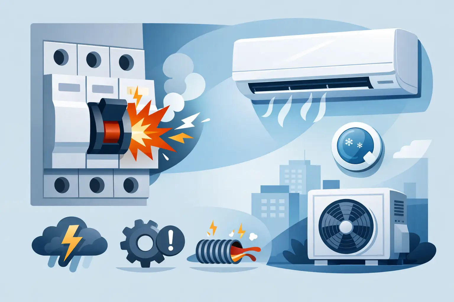 What Causes AC Circuit Breaker Trips?