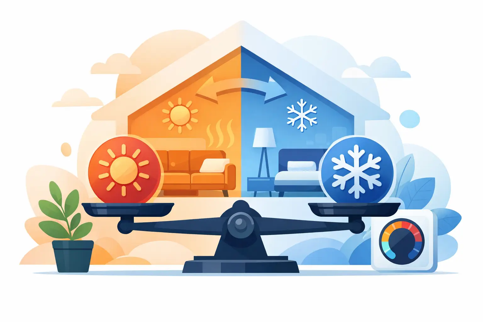 How to Balance Room Temperatures at Home