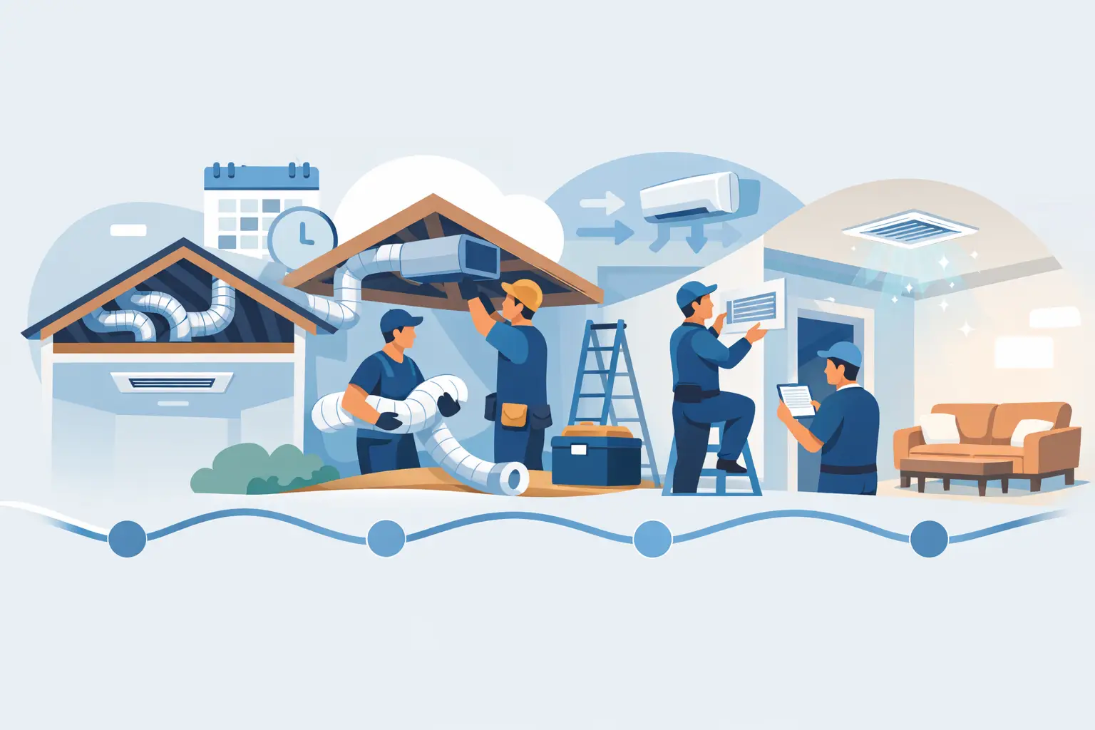 Ducted Air Conditioning Installation Timeline