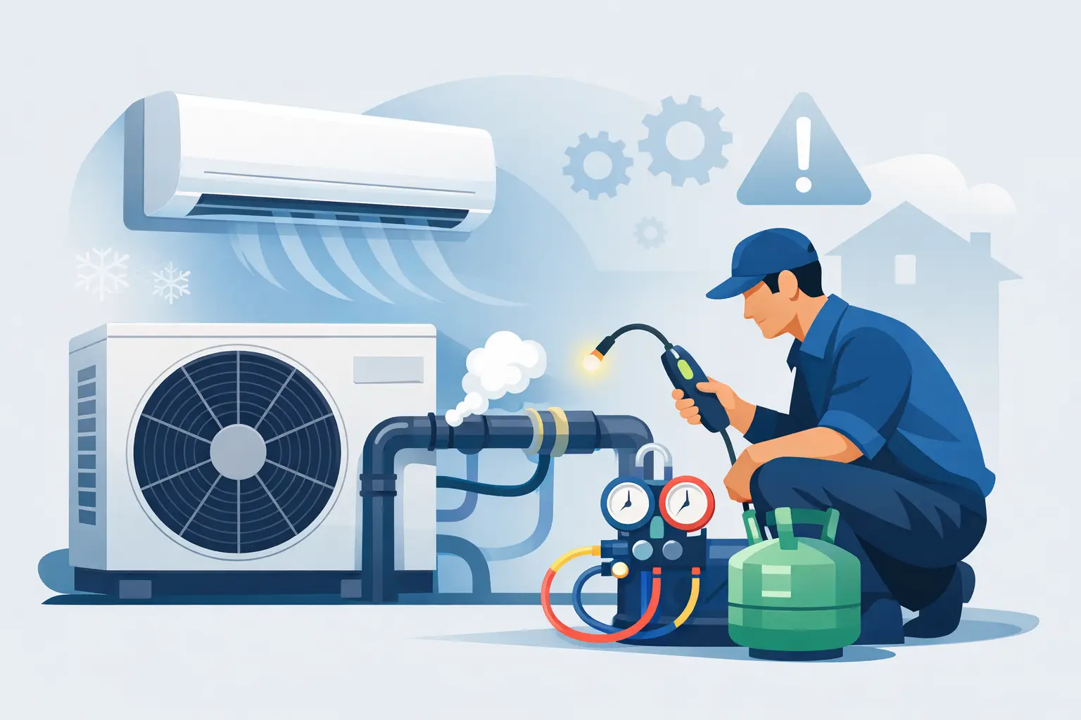 How to Spot Refrigerant Leaks Before Cooling Fails