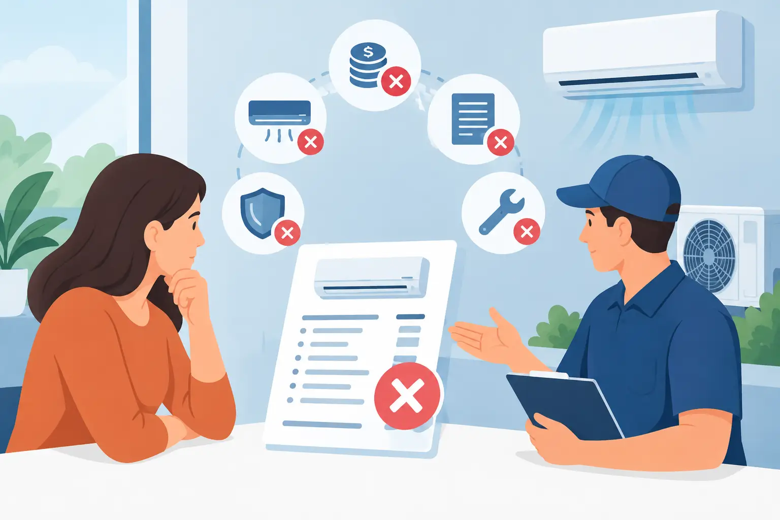 7 Air Conditioning Quote Mistakes to Avoid