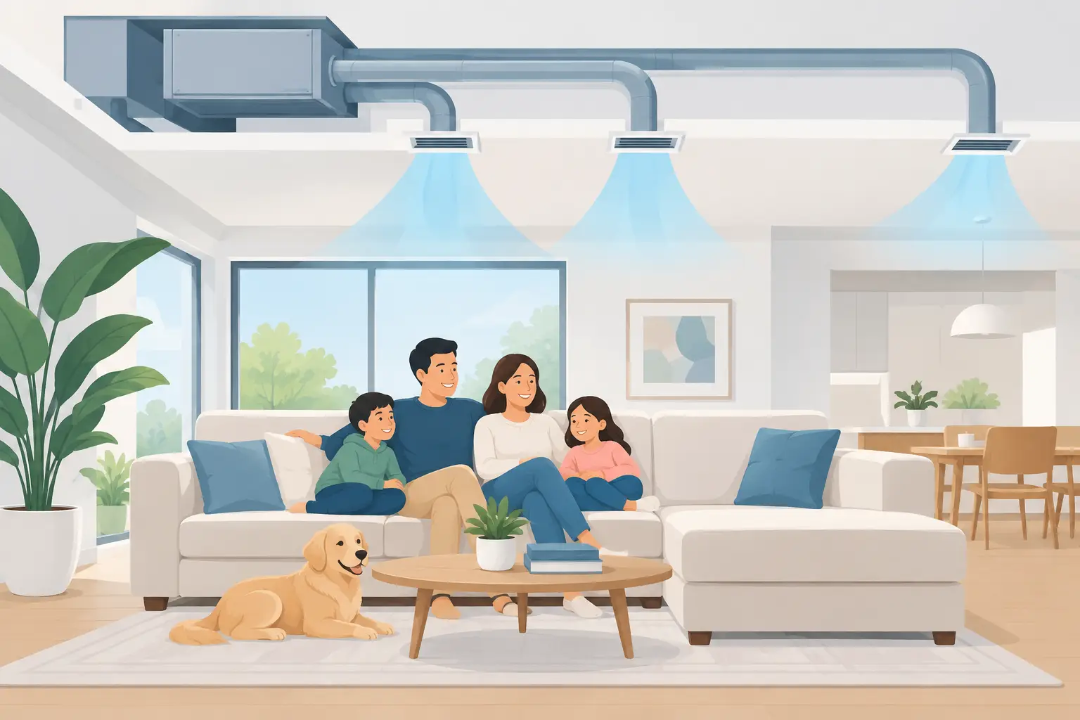 Best Ducted Features for Families at Home
