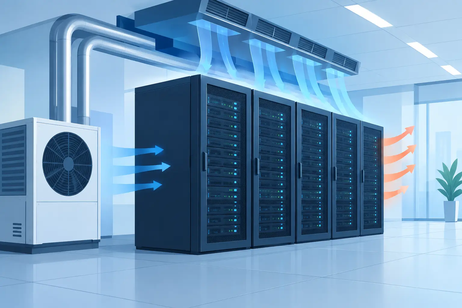 Server Room Cooling for Reliable Business Systems