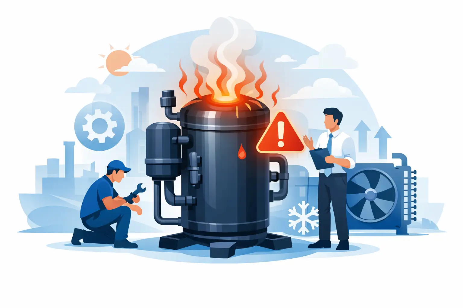 Why Compressors Overheat and How to Respond