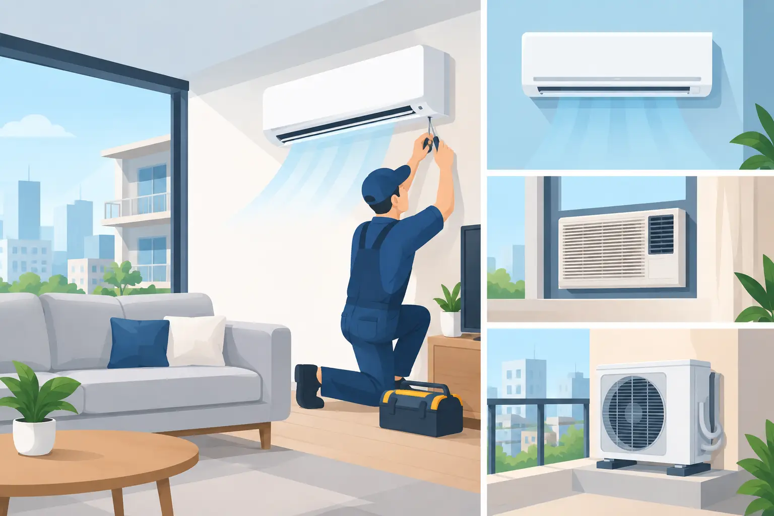Apartment Aircon Installation Options Explained